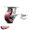 Service Caster 5 Inch Poly on Aluminum Caster with Roller Bearing and Brake/Swivel Lock SCC SCC-35S520-PAR-SLB-BSL - alternate 2